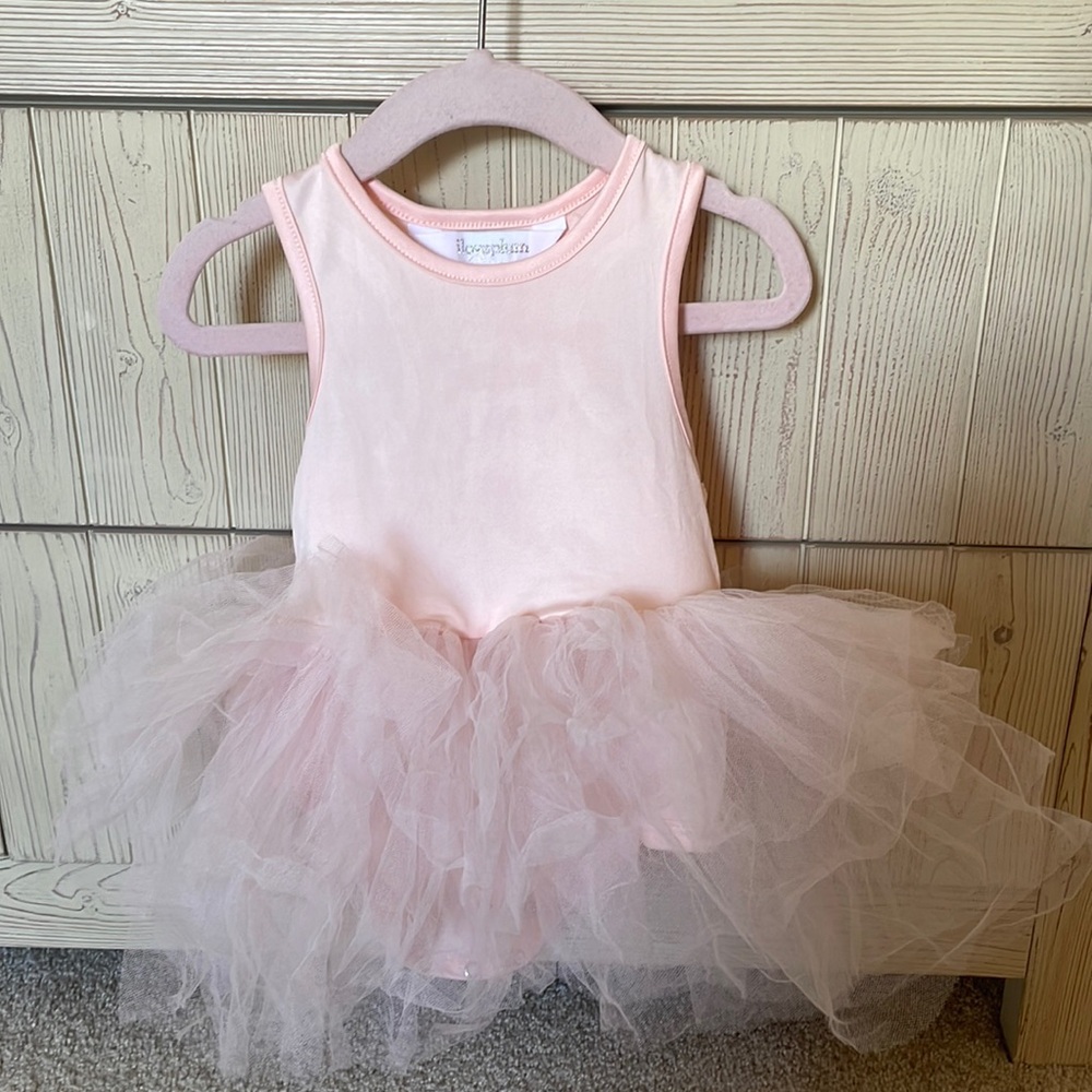 Iloveplum tutu in ballet pink size 2 years in like new condition.